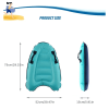 2/Inflatable Surfboard With Handle, Floating Surfing Body Board For Kids Adults Beginners, Suitable For Outdoor Swimming Pool Beach