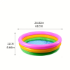 Three-Layer Small Inflatable Swimming Pool/Bathtub For Kids Entertainment