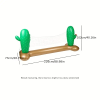 Inflatable Cactus Volleyball Net, Portable Floating Swimming Pool Game Toys For Beach Pool Party Summer, Novelty Water Game Toys For Men And Women