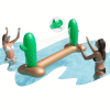 Inflatable Cactus Volleyball Net, Portable Floating Swimming Pool Game Toys For Beach Pool Party Summer, Novelty Water Game Toys For Men And Women