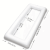 2/PVC Inflatable Floating Row, Swimming Pool Floating Drinks & Food Holder, Floating Drinks Cooler Table Bar Tray, Beach Inflatable Air Mattress