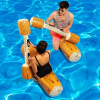 Inflatable Wood Fighting & Floating Raft, Water Sports 115 sold, by Tender Moment Life Goodies Tender Moment Life Goodies (2.8K+ sold)