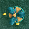 2pc Summer Outdoor Dinosaur Sprinkler Rotatable Water Spray Tyrannosaurus Rex Toys ,Kids Boys And Girls Outdoor Water Playing Toys