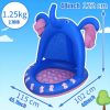Funny Inflatable Elephant Spray Water Ball Kids Water Sprinkler Ball Summer Outdoor Swimming Pool Beach Play The Lawn Balls Playing Toys