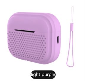 Silicone Pro2 Generation Earphone Sleeves (Option: Light Purple-Airpods Pro)