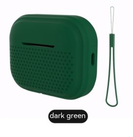 Silicone Pro2 Generation Earphone Sleeves (Option: Dark Green-Airpods Pro)