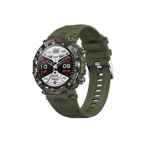 Sports One-click Connection Bluetooth Calling Long Endurance Smart Watch (Color: Green)