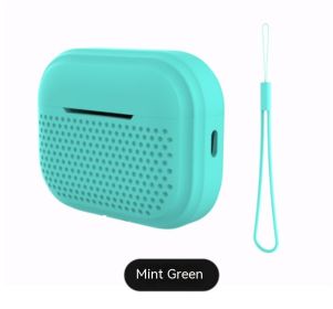 Silicone Pro2 Generation Earphone Sleeves (Option: Mint Green-Airpods Pro)