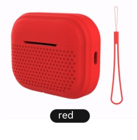 Silicone Pro2 Generation Earphone Sleeves (Option: Red-Airpods Pro)