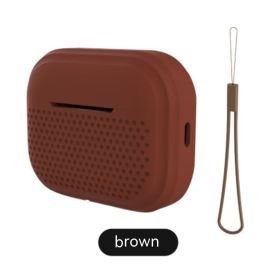 Silicone Pro2 Generation Earphone Sleeves (Option: Brown-Airpods Pro)