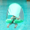1pc 2023 Upgraded Baby Pool Float Mambobaby Swim Float, Non-Inflatable Baby Floats With Canopy For Infant Swim Ring, Outdoor Accessory